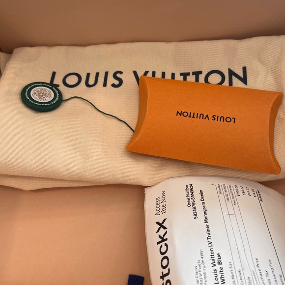 Louis Vuitton Trainer Monogram Denim - Picture 5 of 6